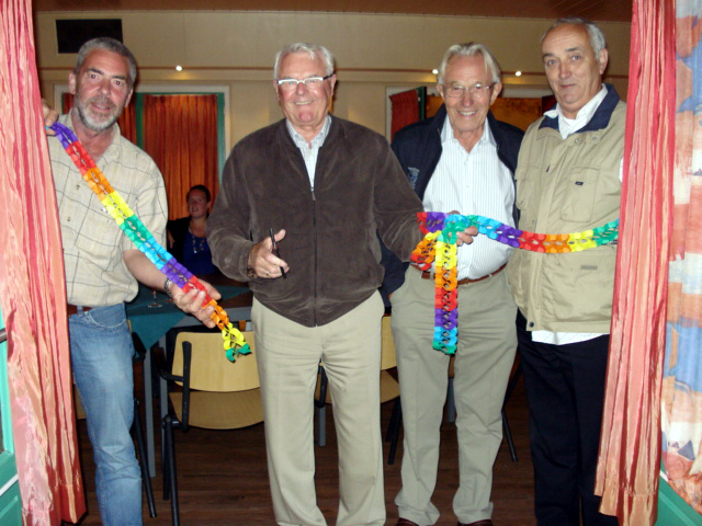 na het buffet even bijpraten